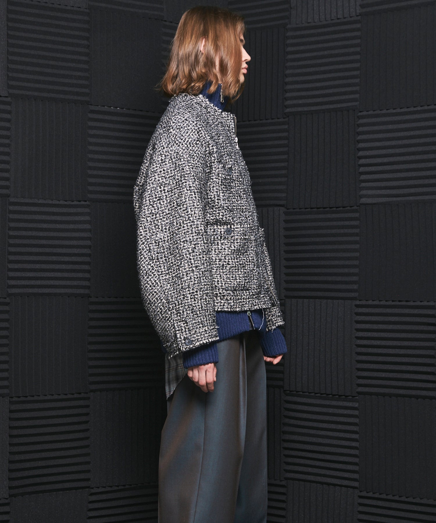 【26AW PRE-ORDER】코듀로이 도킹 프라임 오버레이 링 트래커 재킷
