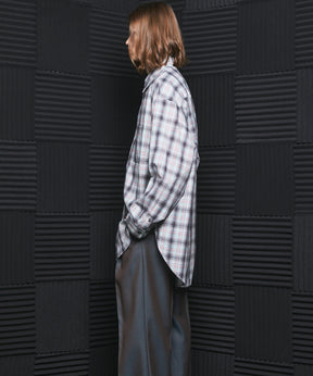【26AW PRE-ORDER】【イタリアンデッドストックファブリック】プライムオーバーレギュラーカラーシャツコート