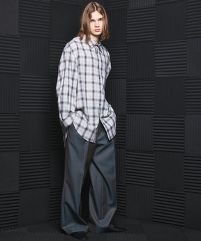 【26AW PRE-ORDER】【イタリアンデッドストックファブリック】プライムオーバーレギュラーカラーシャツコート