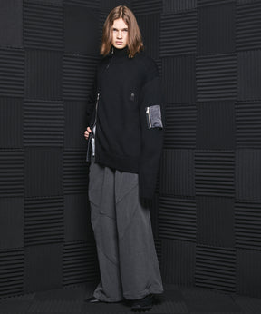Airy Striped Gabardine Prime-Over Short-sleeved Shirt