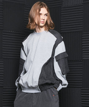 [26SS PRE-ORDER] Airy Striped Gabardine Prime-Over Short-sleeved Shirt