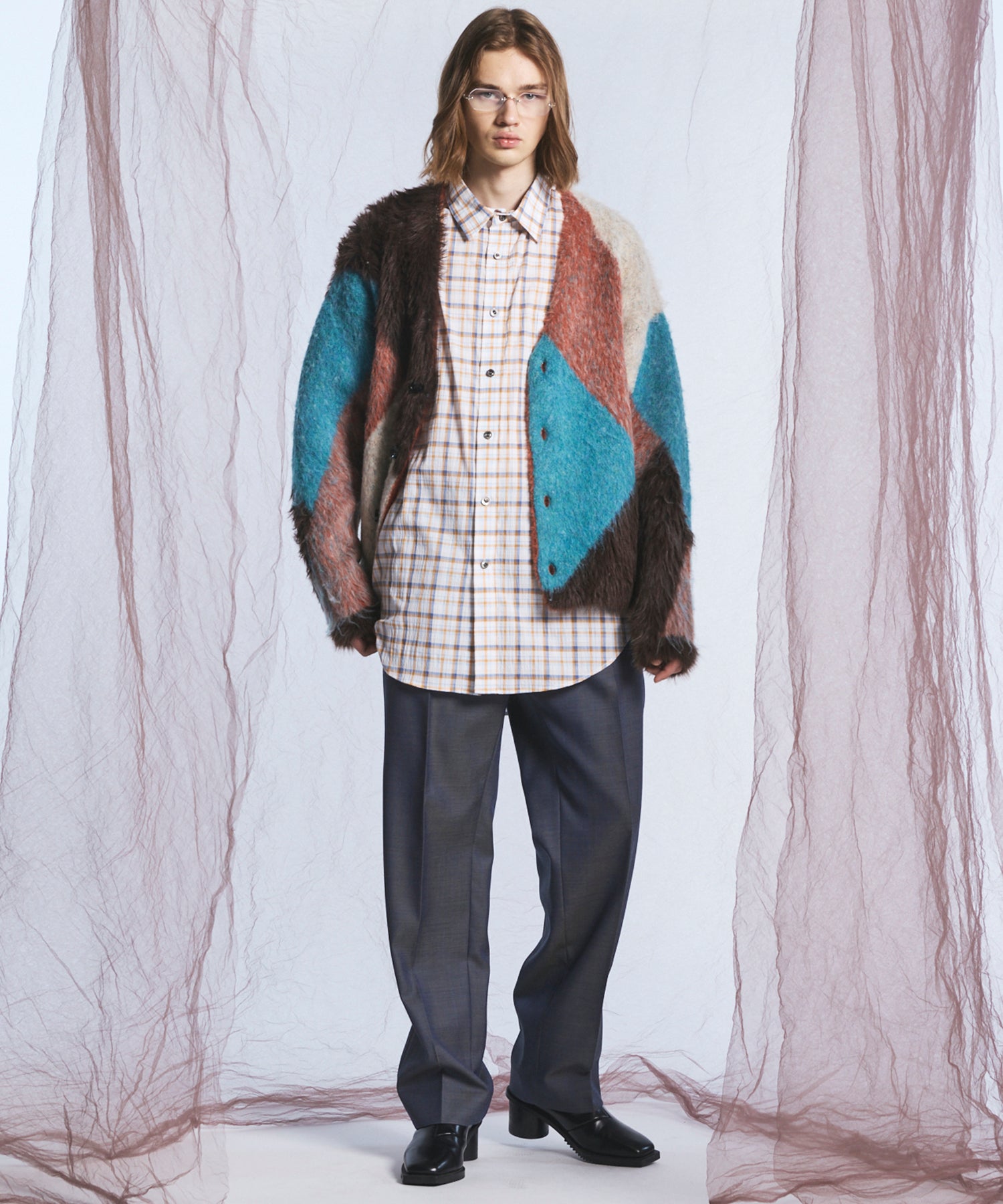 【26AW PRE-ORDER】【イタリアンデッドストックファブリック】プライムオーバーレギュラーカラーシャツコート