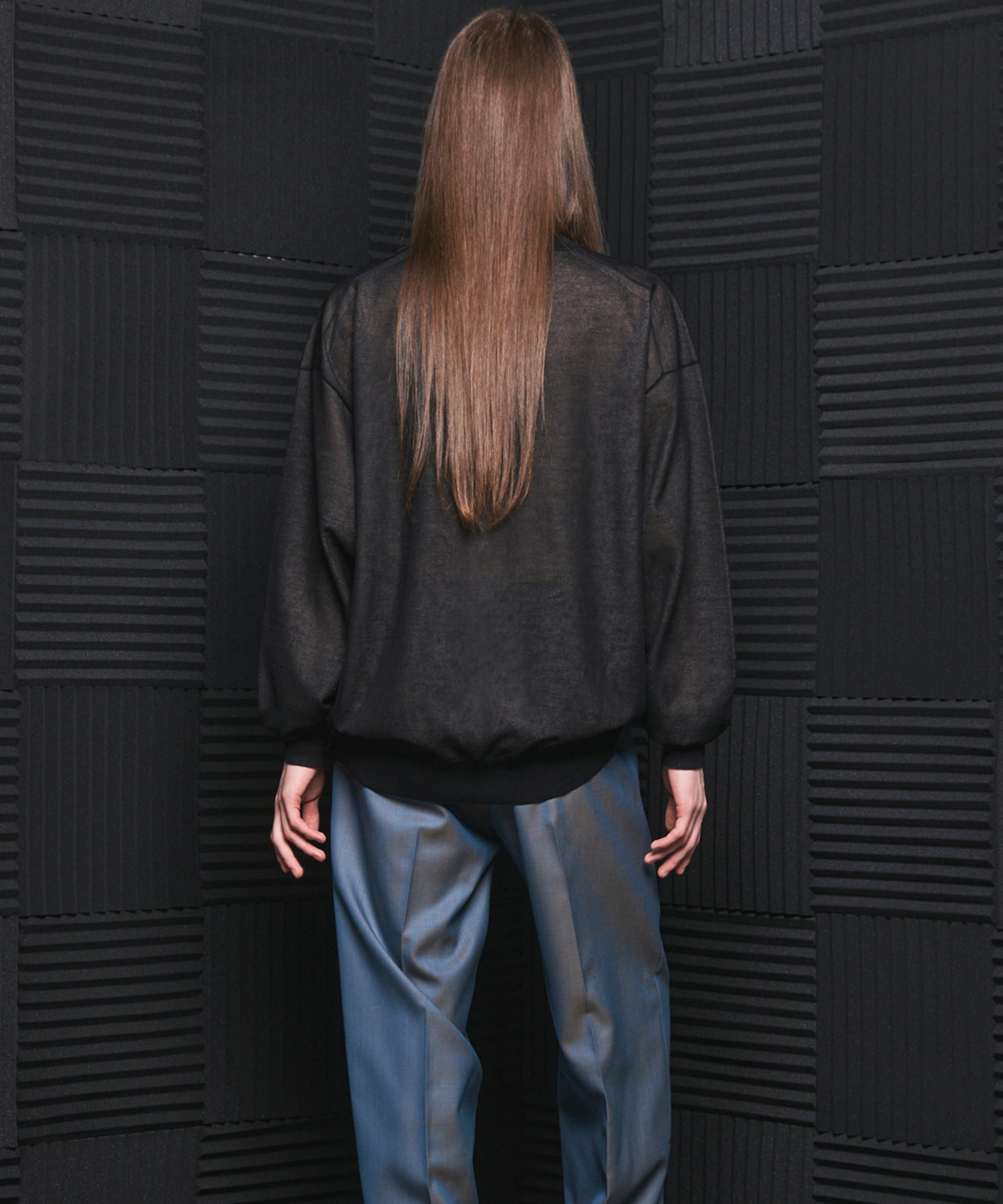 [26SS PRE-ORDER] Airy Striped Gabardine Prime-Over Short-sleeved Shirt