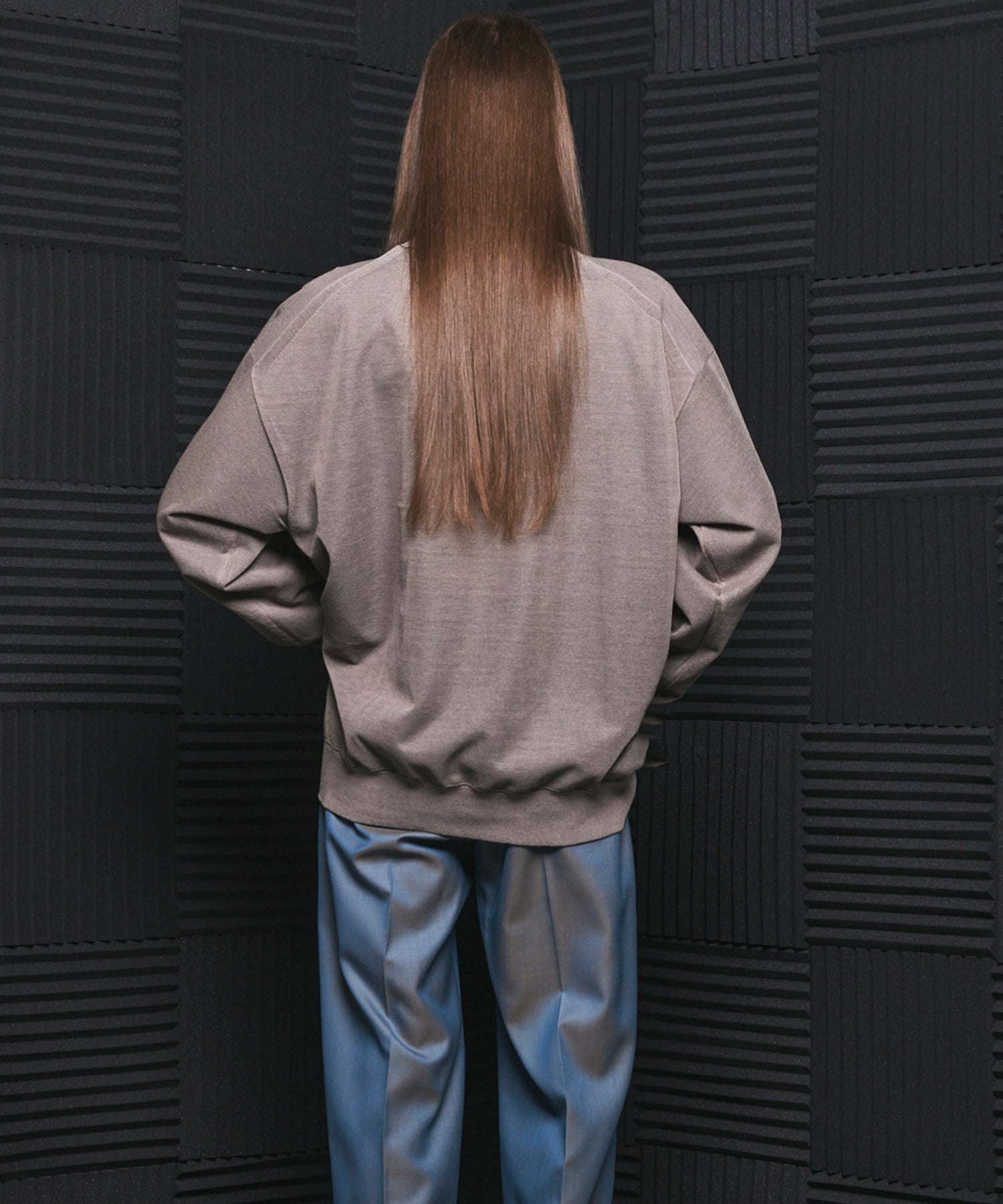 [26SS PRE-ORDER] Airy Striped Gabardine Prime-Over Short-sleeved Shirt