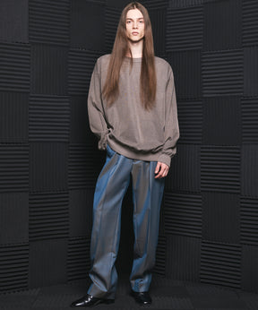 [26SS PRE-ORDER] Airy Striped Gabardine Prime-Over Short-sleeved Shirt
