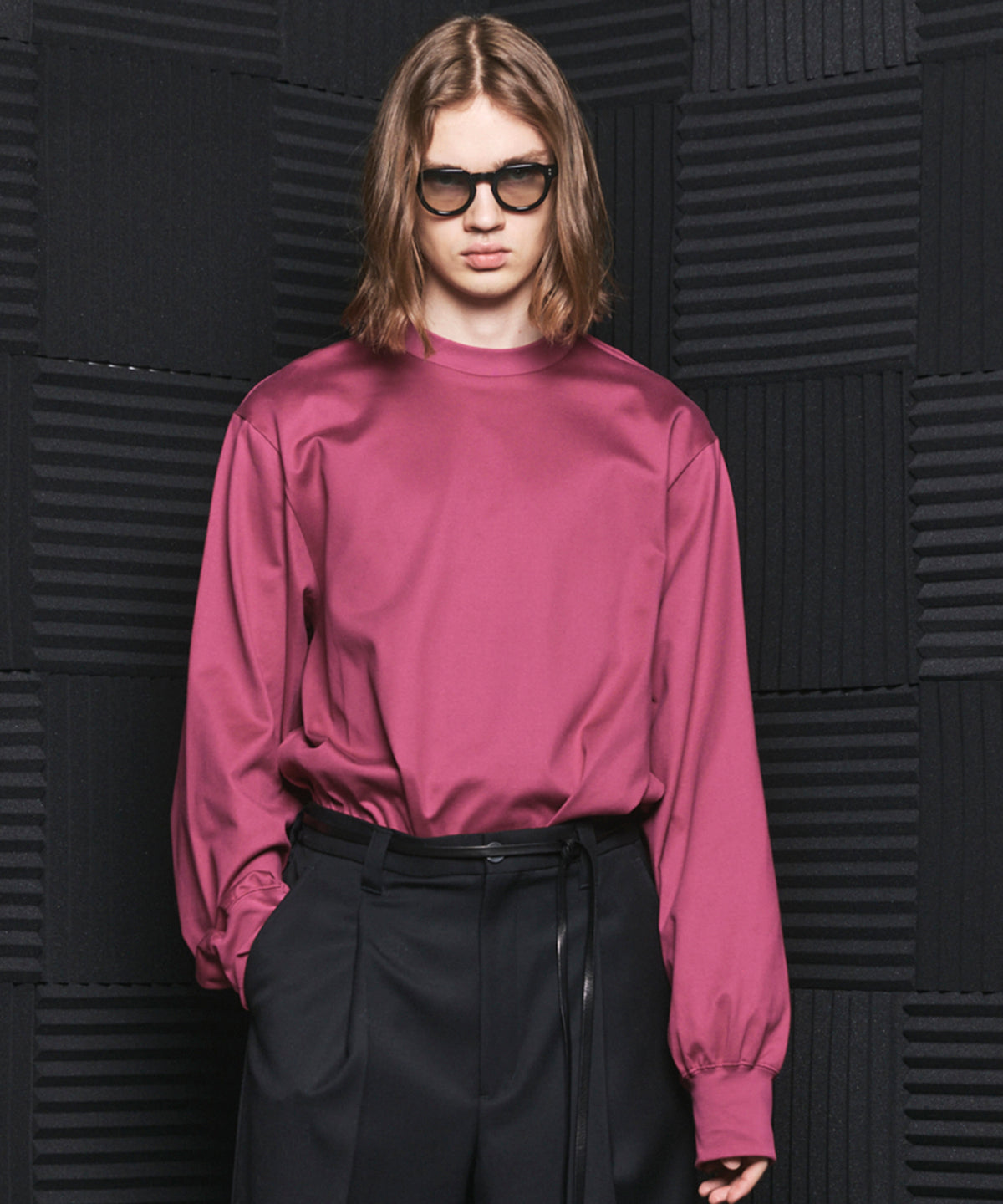 【26AW PRE-ORDER】Silky Heavy-weight Single Jersey Prime-Over Long-sleeved T-shirt