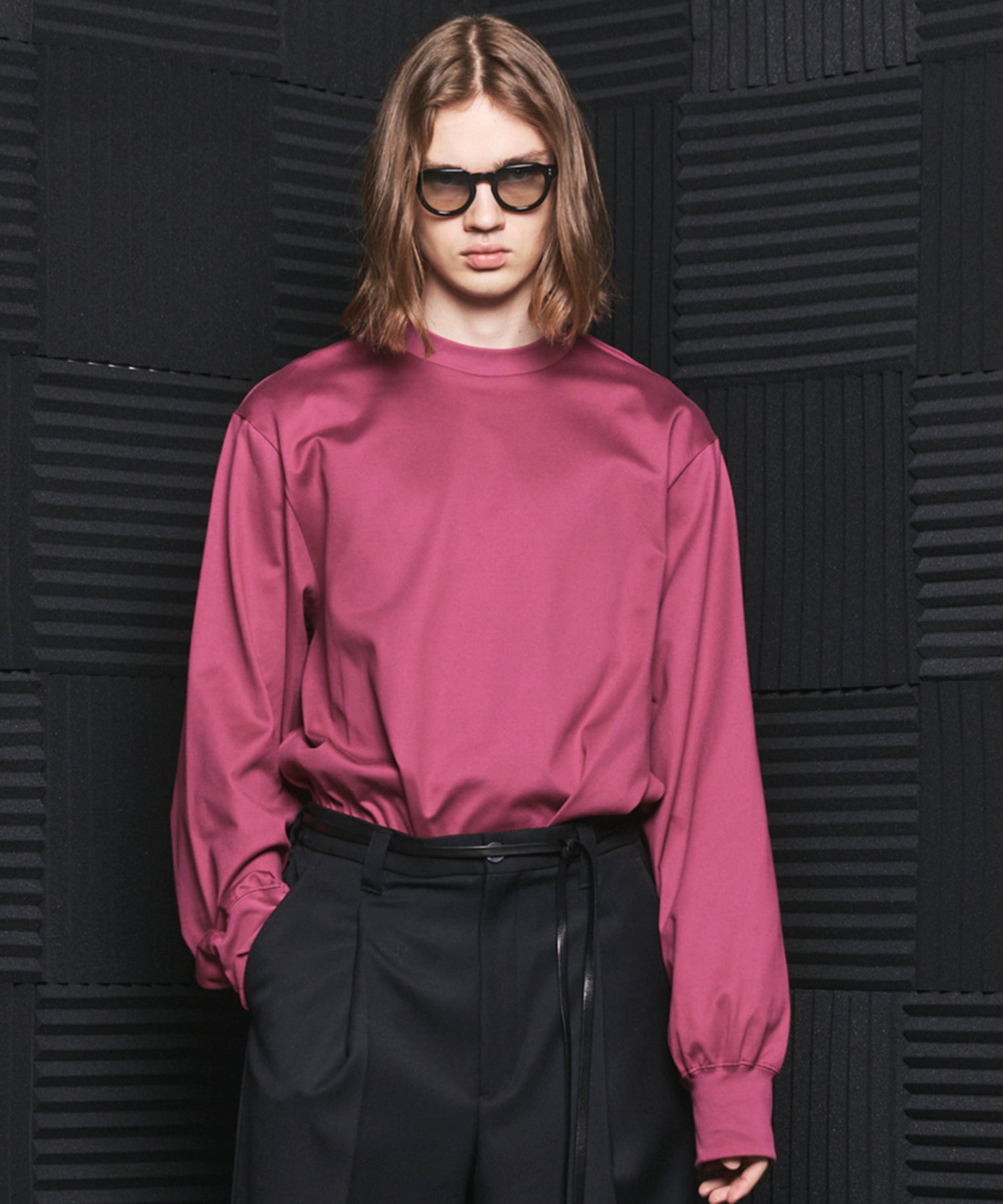 【26AW PRE-ORDER】Silky Heavy-weight Single Jersey Prime-Over Long-sleeved T-shirt