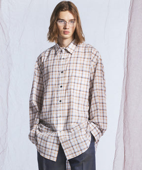 【26AW PRE-ORDER】【イタリアンデッドストックファブリック】プライムオーバーレギュラーカラーシャツコート