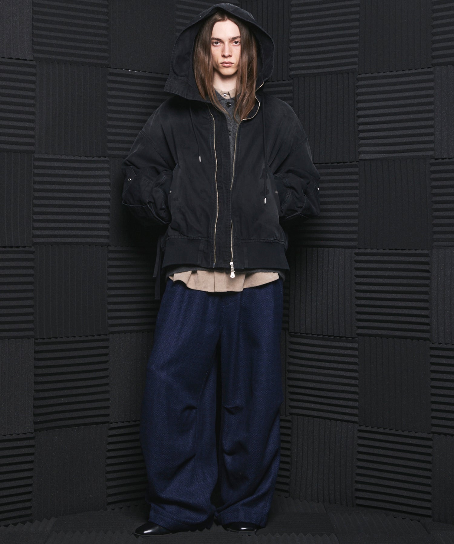 【26AW PRE-ORDER】【Italian Dead Stock Fabric】プライムワイドリラックススノーパンツ
