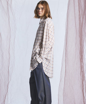 【26AW PRE-ORDER】【イタリアンデッドストックファブリック】プライムオーバーレギュラーカラーシャツコート