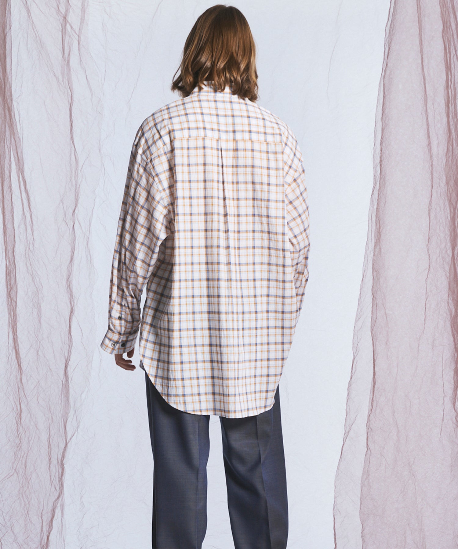 【26AW PRE-ORDER】【イタリアンデッドストックファブリック】プライムオーバーレギュラーカラーシャツコート