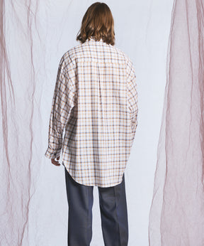 【26AW PRE-ORDER】【イタリアンデッドストックファブリック】プライムオーバーレギュラーカラーシャツコート