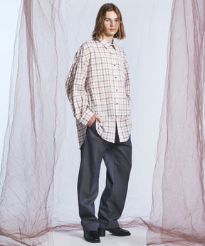 【26AW PRE-ORDER】【イタリアンデッドストックファブリック】プライムオーバーレギュラーカラーシャツコート