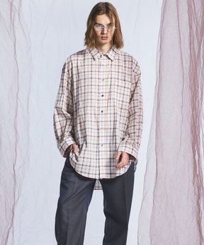 【26AW PRE-ORDER】【イタリアンデッドストックファブリック】プライムオーバーレギュラーカラーシャツコート
