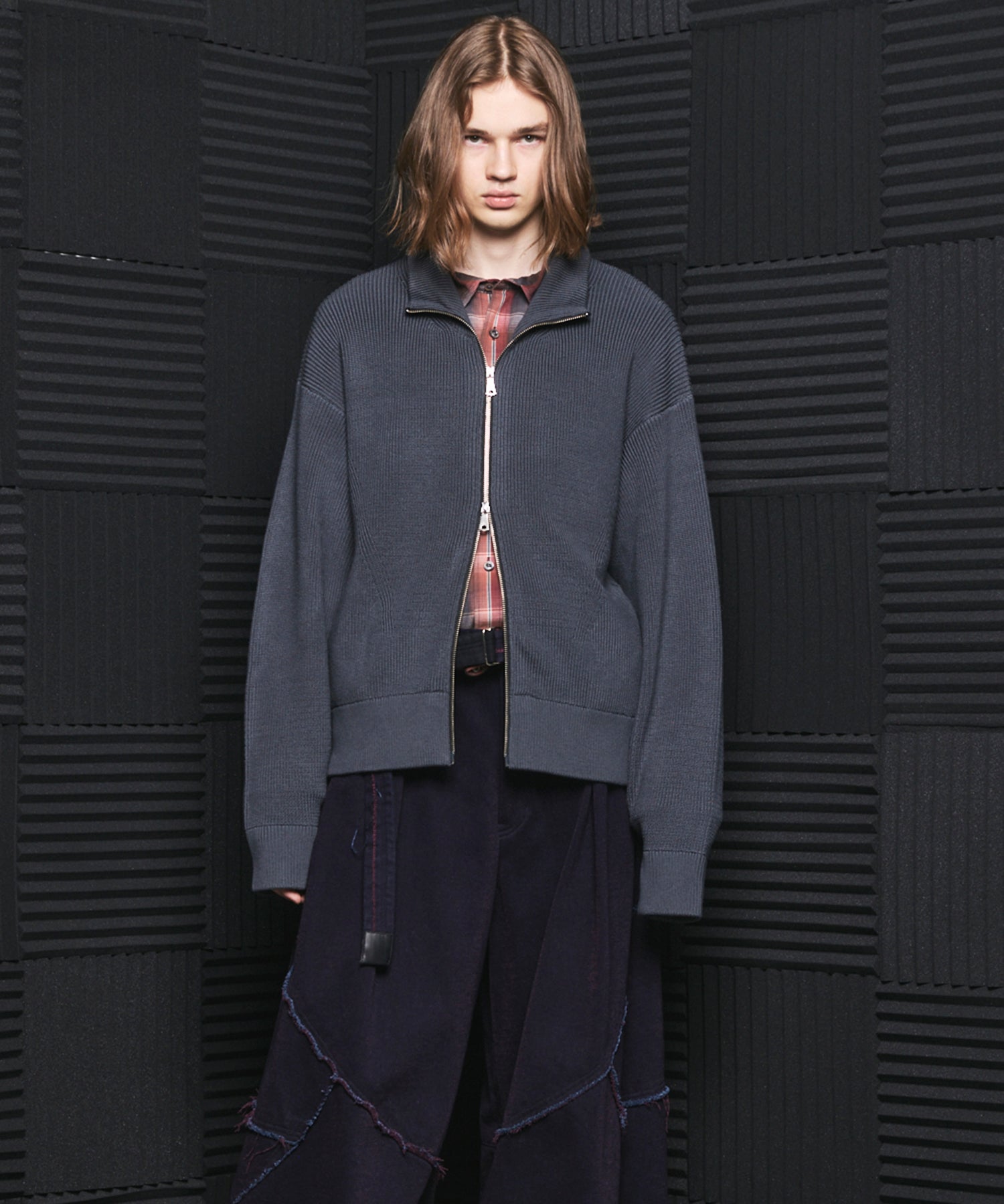 C/A Prime-Over Drivers Zip Knit