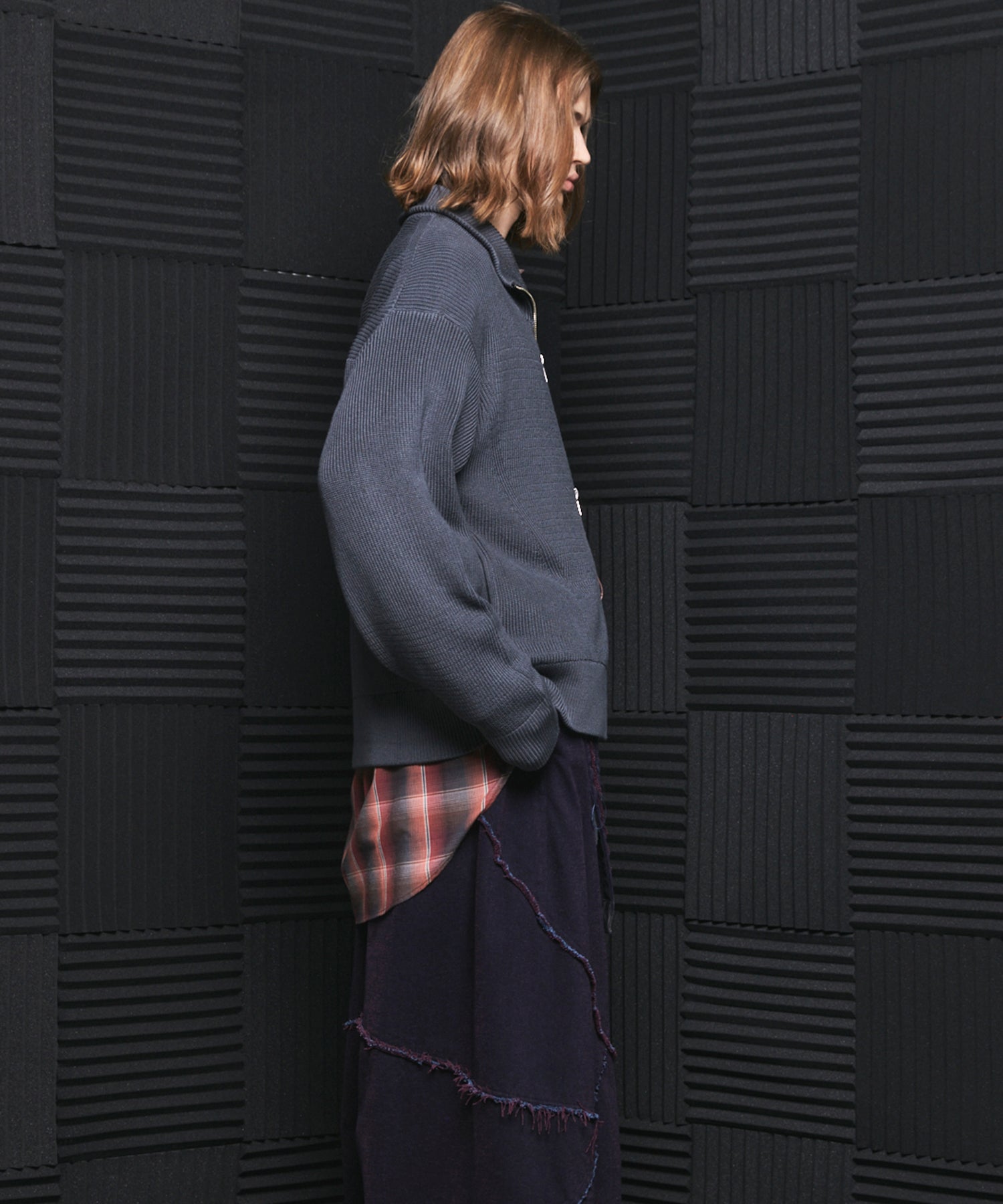 C/A Prime-Over Drivers Zip Knit