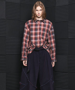 【26AW PRE-ORDER】【イタリアンデッドストックファブリック】プライムオーバーレギュラーカラーシャツコート