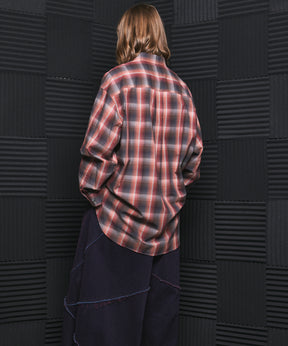 【26AW PRE-ORDER】【イタリアンデッドストックファブリック】プライムオーバーレギュラーカラーシャツコート
