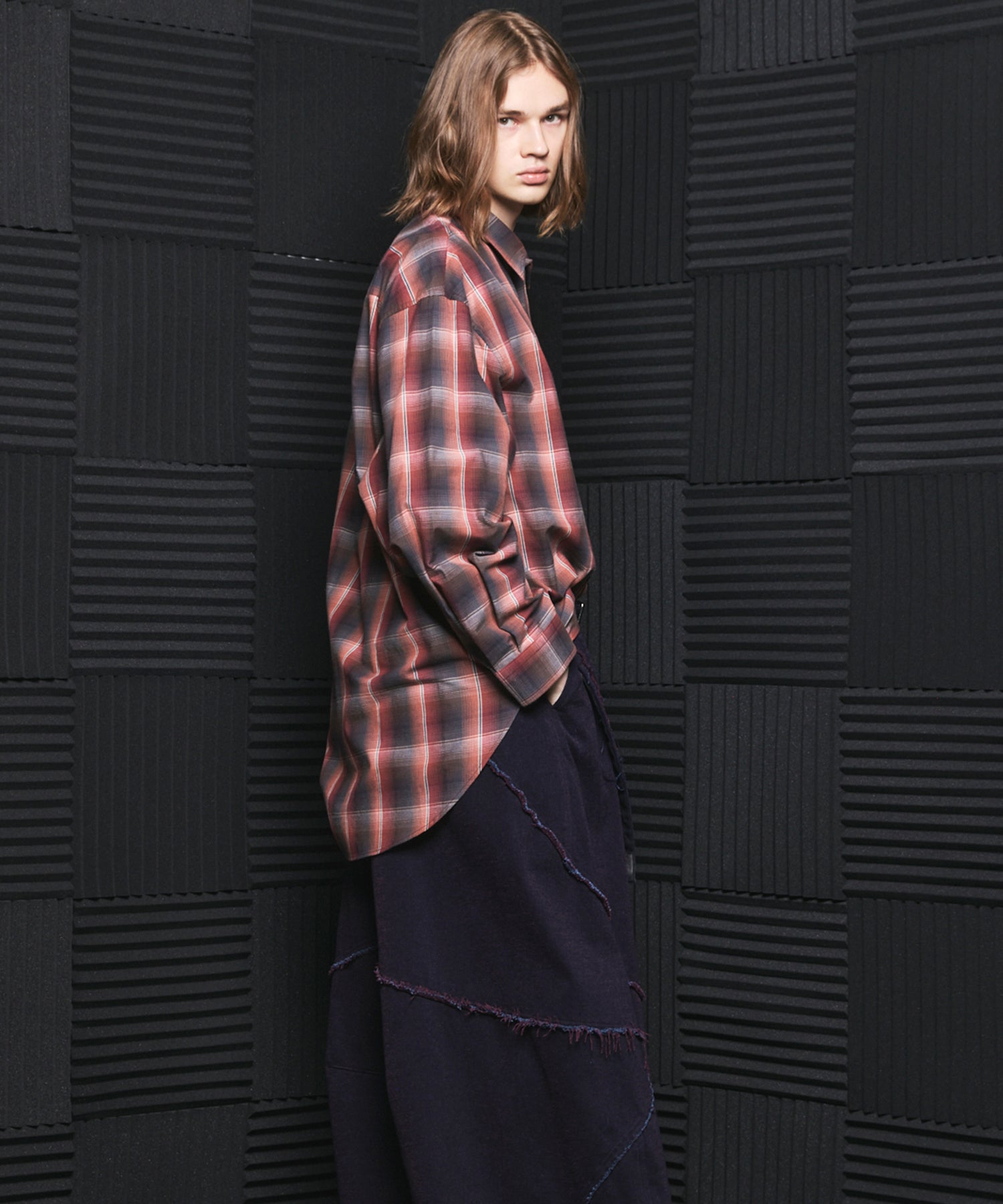 【26AW PRE-ORDER】【イタリアンデッドストックファブリック】プライムオーバーレギュラーカラーシャツコート