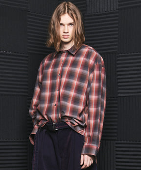 【26AW PRE-ORDER】【イタリアンデッドストックファブリック】プライムオーバーレギュラーカラーシャツコート