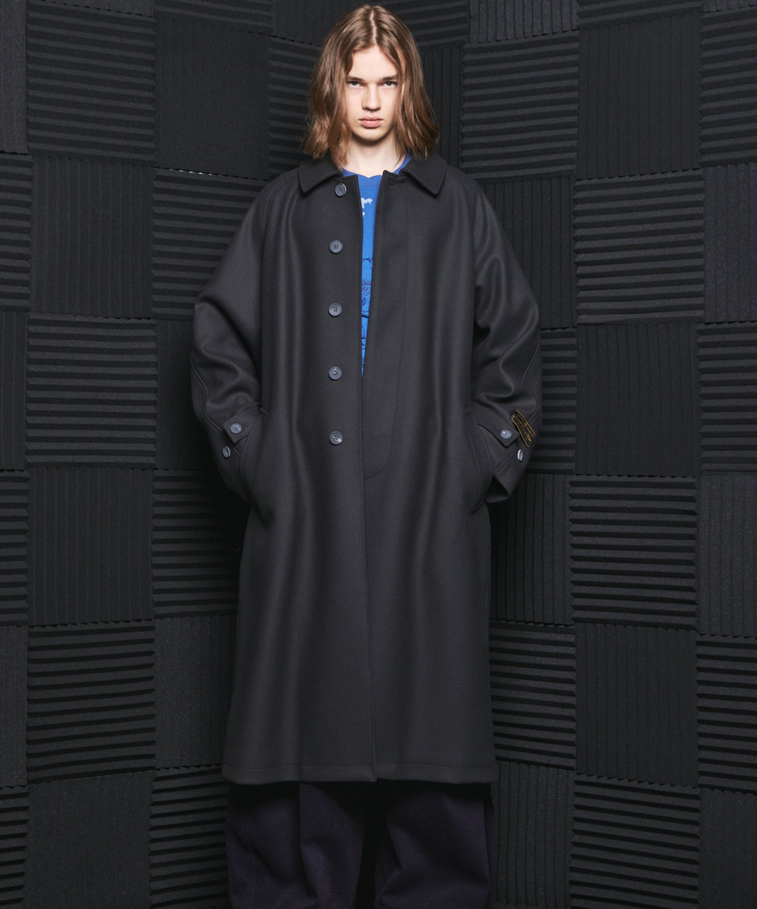 【26AW PRE-ORDER】Super170'sプライムオーバーメルトンバルマカンコート