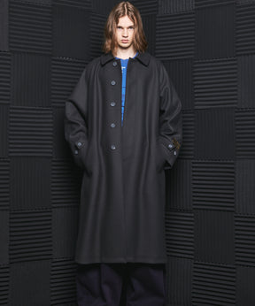 【26AW PRE-ORDER】Super170'sプライムオーバーメルトンバルマカンコート