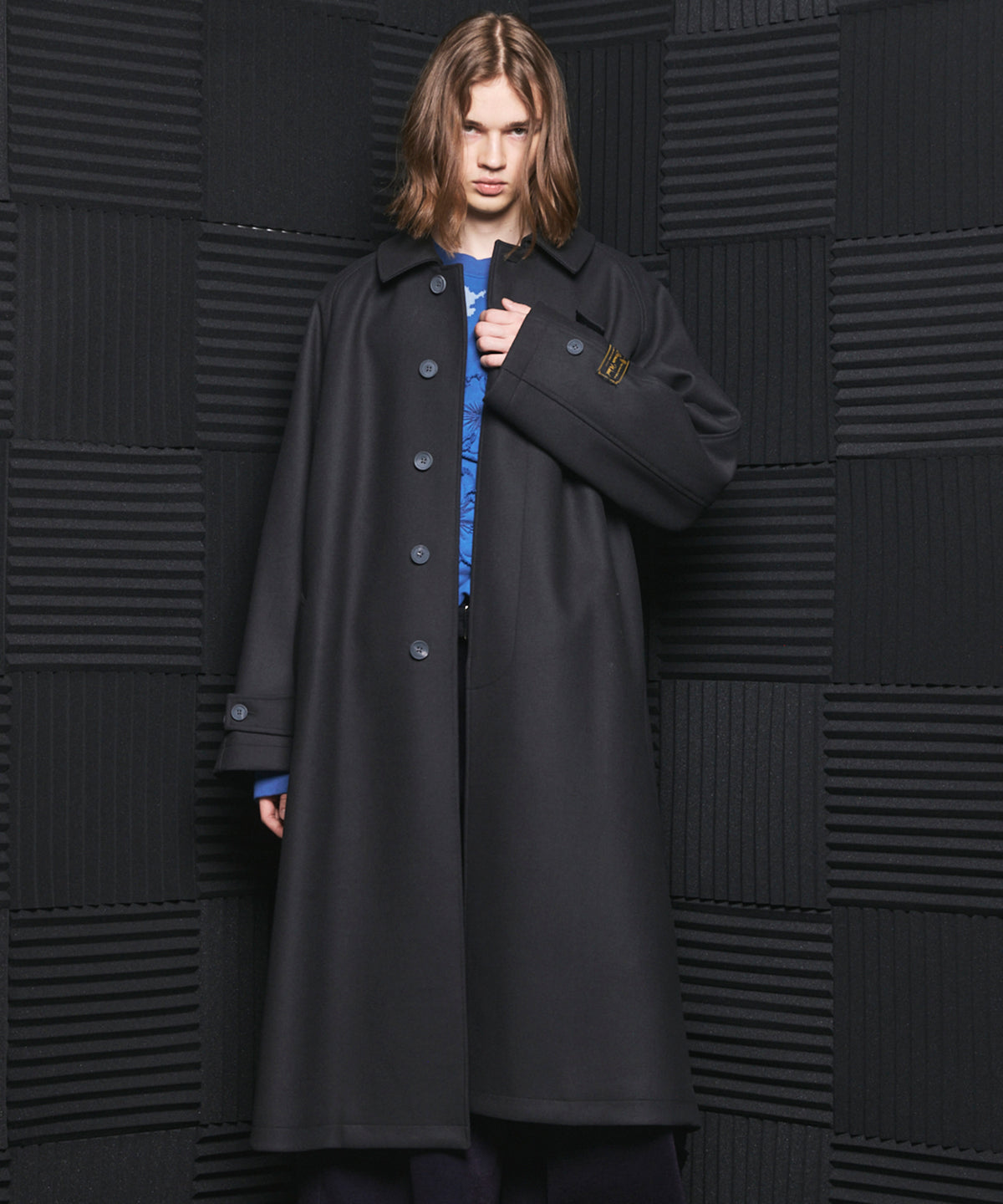 【26AW PRE-ORDER】Super170'sプライムオーバーメルトンバルマカンコート