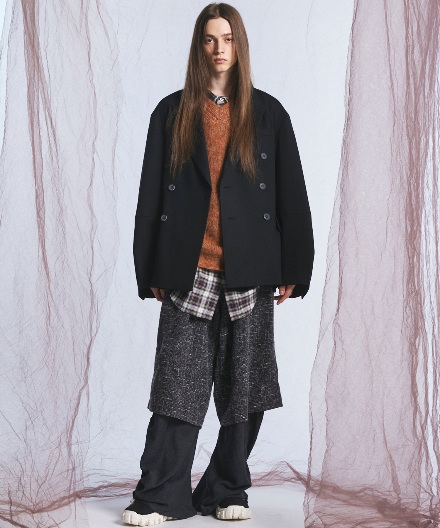 【26AW PRE-ORDER】【イタリアンデッドストックファブリック】プライムオーバーレギュラーカラーシャツコート