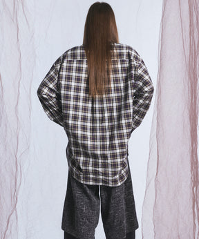 【26AW PRE-ORDER】【イタリアンデッドストックファブリック】プライムオーバーレギュラーカラーシャツコート