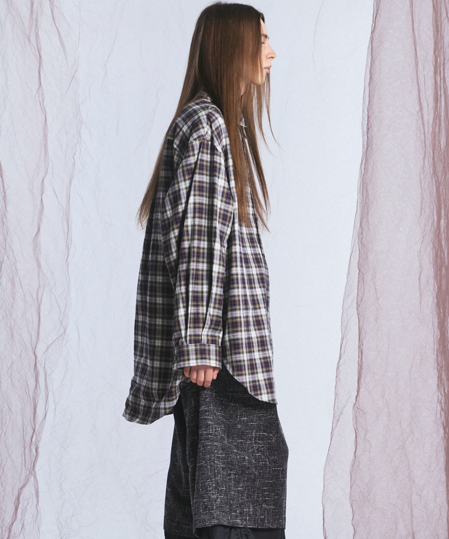【26AW PRE-ORDER】【イタリアンデッドストックファブリック】プライムオーバーレギュラーカラーシャツコート