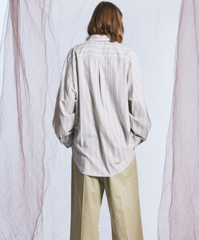 【26AW PRE-ORDER】【イタリアンデッドストックファブリック】プライムオーバーレギュラーカラーシャツコート