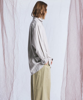 【26AW PRE-ORDER】【イタリアンデッドストックファブリック】プライムオーバーレギュラーカラーシャツコート