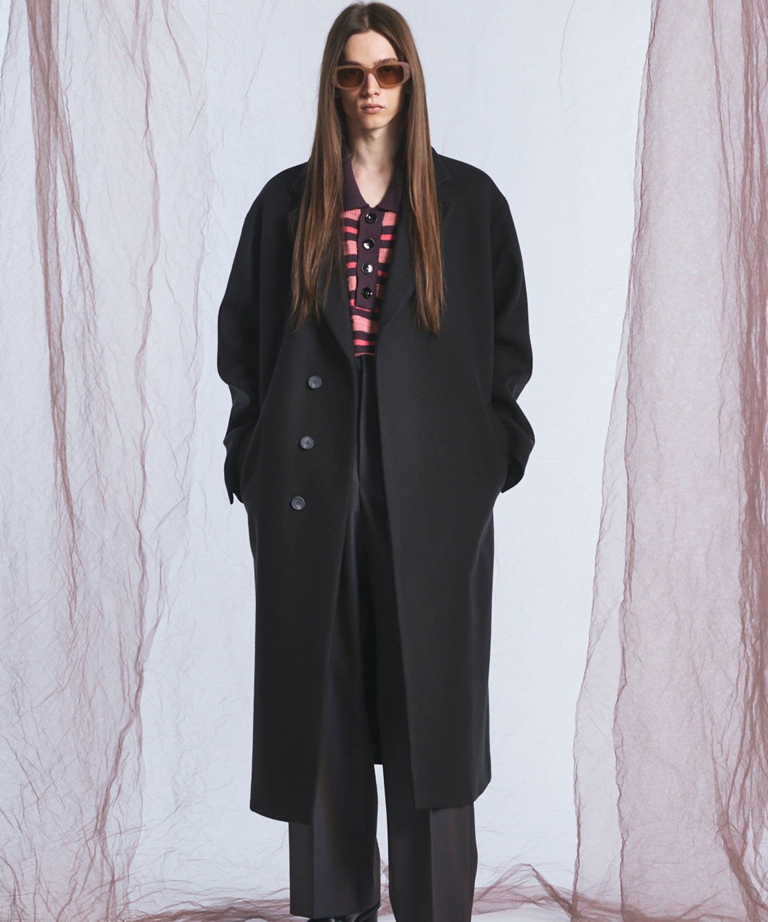 【26AW PRE-ORDER】Super140'sプライムオーバーメルトンチェスターコート
