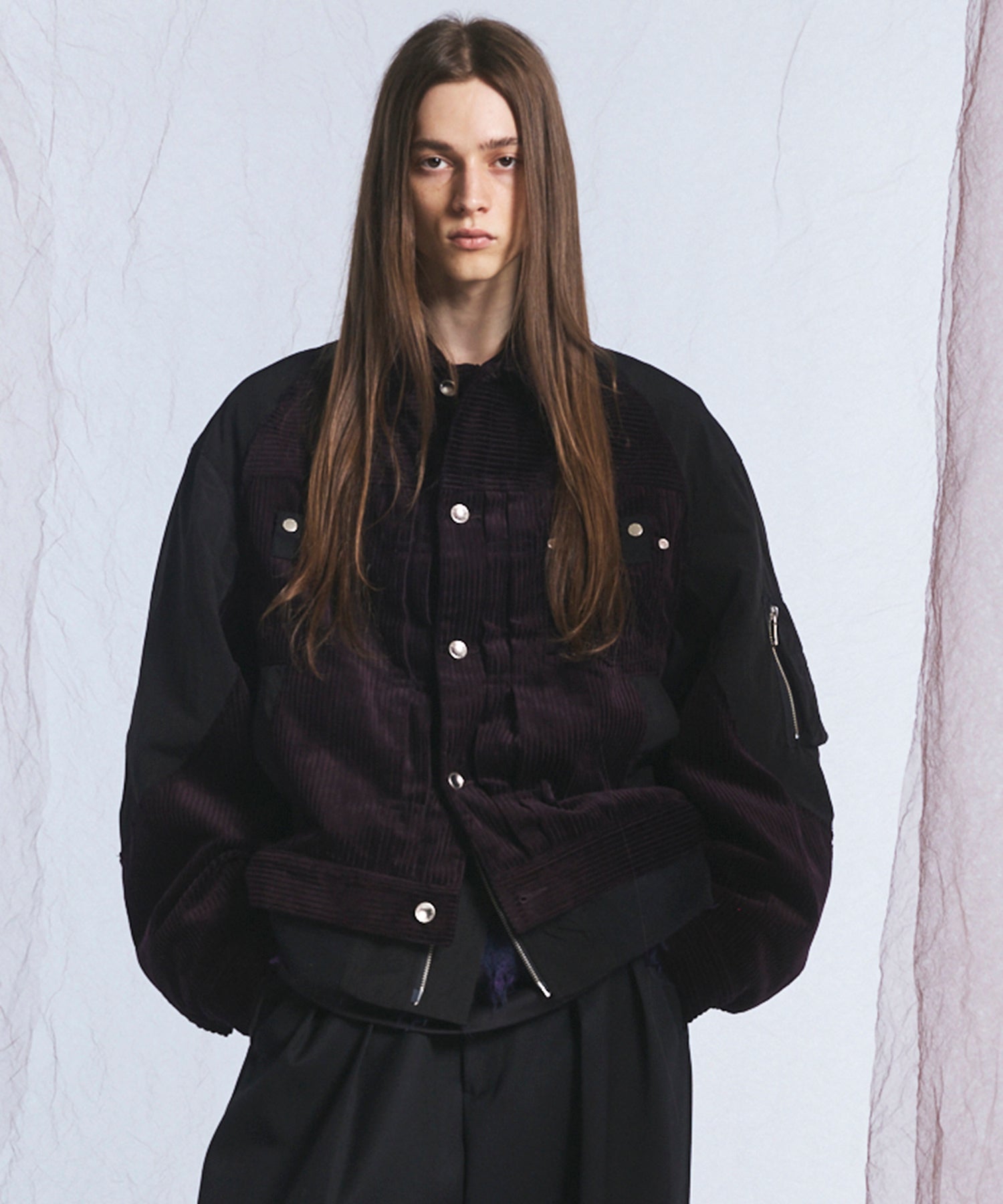 【26AW PRE-ORDER】コーデュロイドッキングプライムオーバーレイヤリングトラッカージャケット