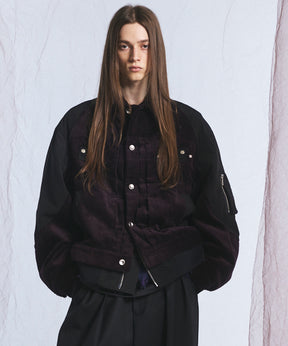 【26AW PRE-ORDER】コーデュロイドッキングプライムオーバーレイヤリングトラッカージャケット