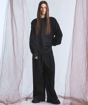 【26AW PRE-ORDER】Silky Heavy-weight Single Jersey Prime-Over Long-sleeved T-shirt