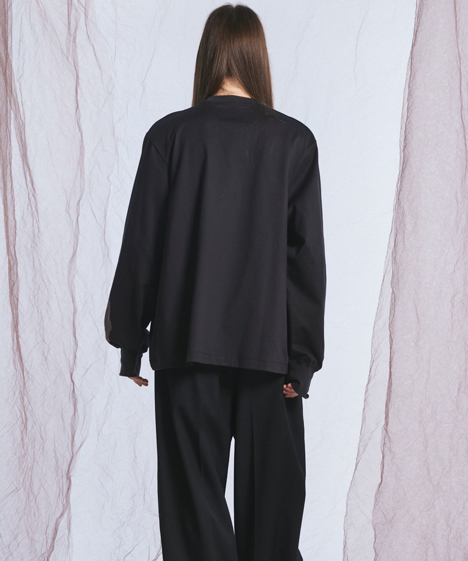 【26AW PRE-ORDER】Silky Heavy-weight Single Jersey Prime-Over Long-sleeved T-shirt