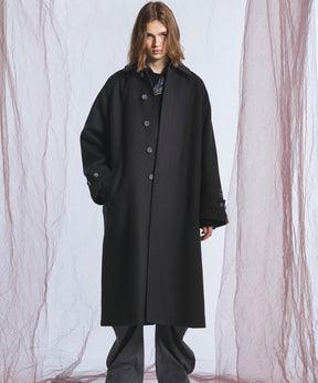 【26AW PRE-ORDER】Super140'sプライムオーバーメルトンバルマカンコート