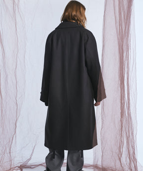 【26AW PRE-ORDER】Super140'sプライムオーバーメルトンバルマカンコート