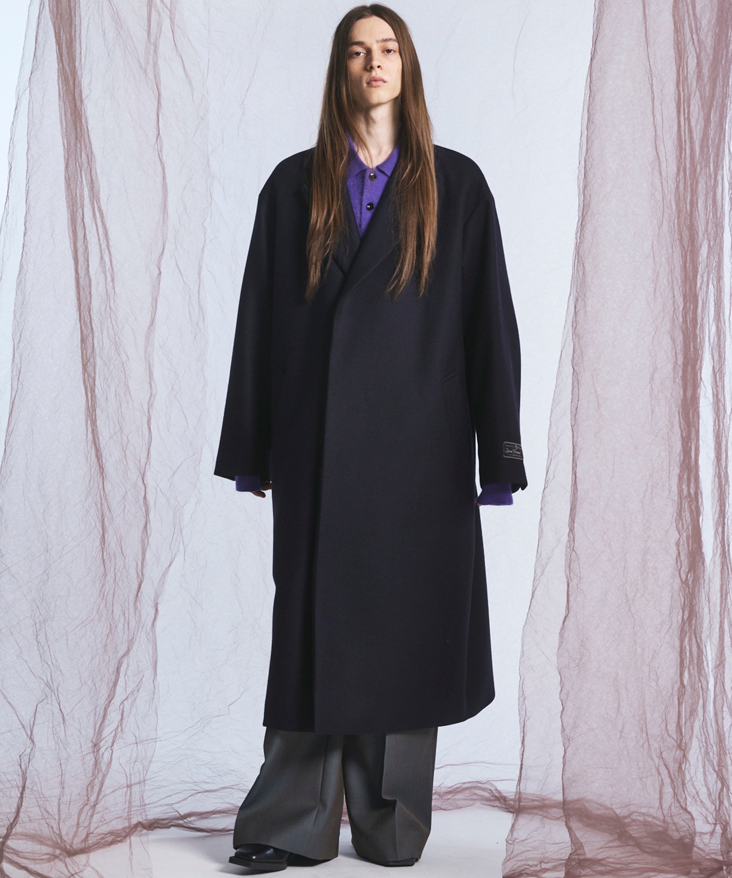 【26AW PRE-ORDER】Super140'sプライムオーバーメルトンチェスターコート