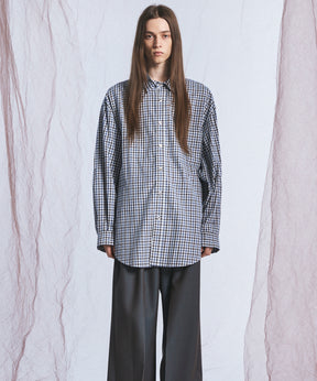 【26AW PRE-ORDER】【イタリアンデッドストックファブリック】プライムオーバーレギュラーカラーシャツコート