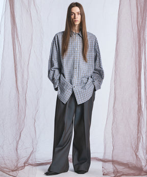 【26AW PRE-ORDER】【イタリアンデッドストックファブリック】プライムオーバーレギュラーカラーシャツコート