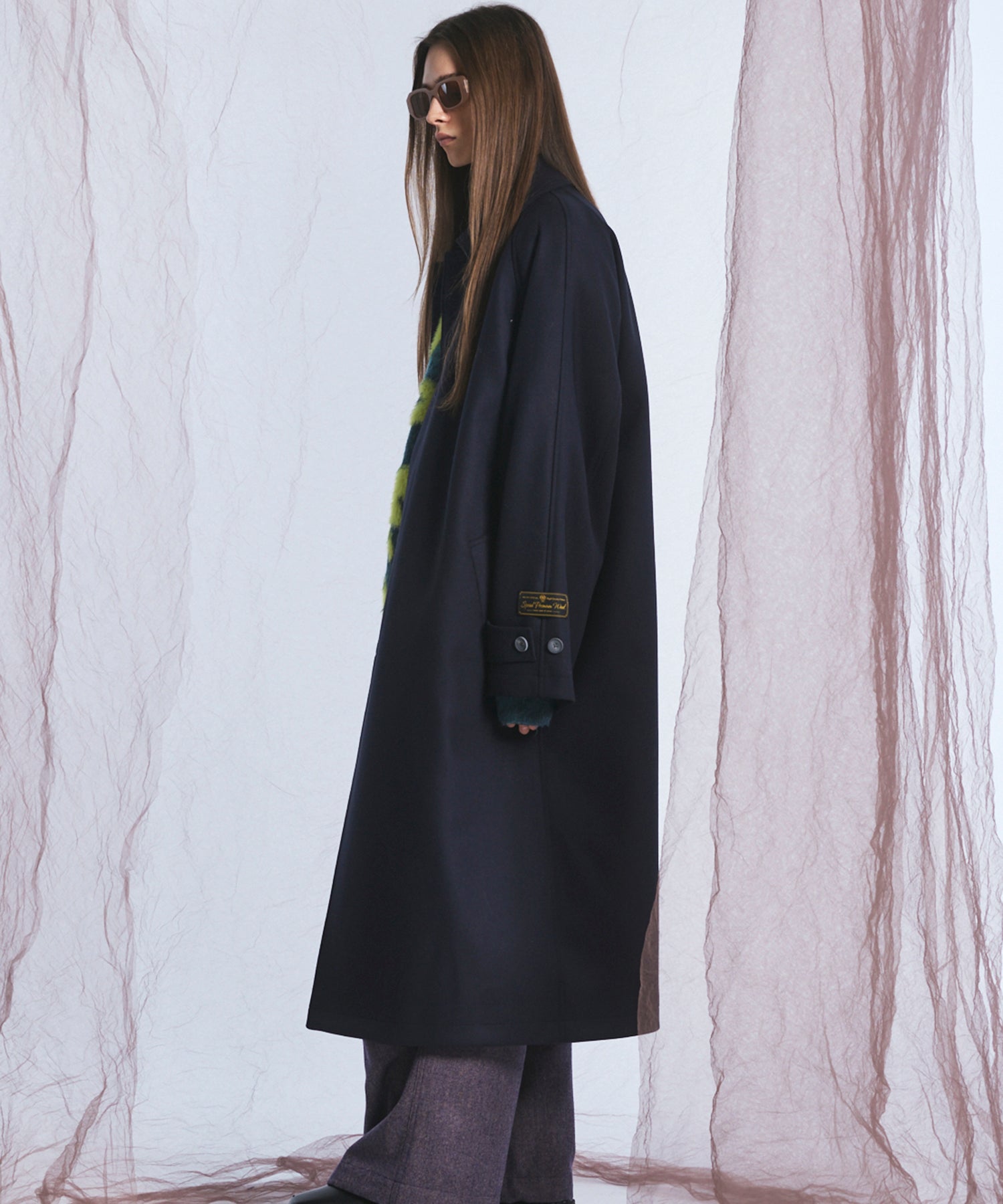 【26AW PRE-ORDER】Super170'sプライムオーバーメルトンバルマカンコート