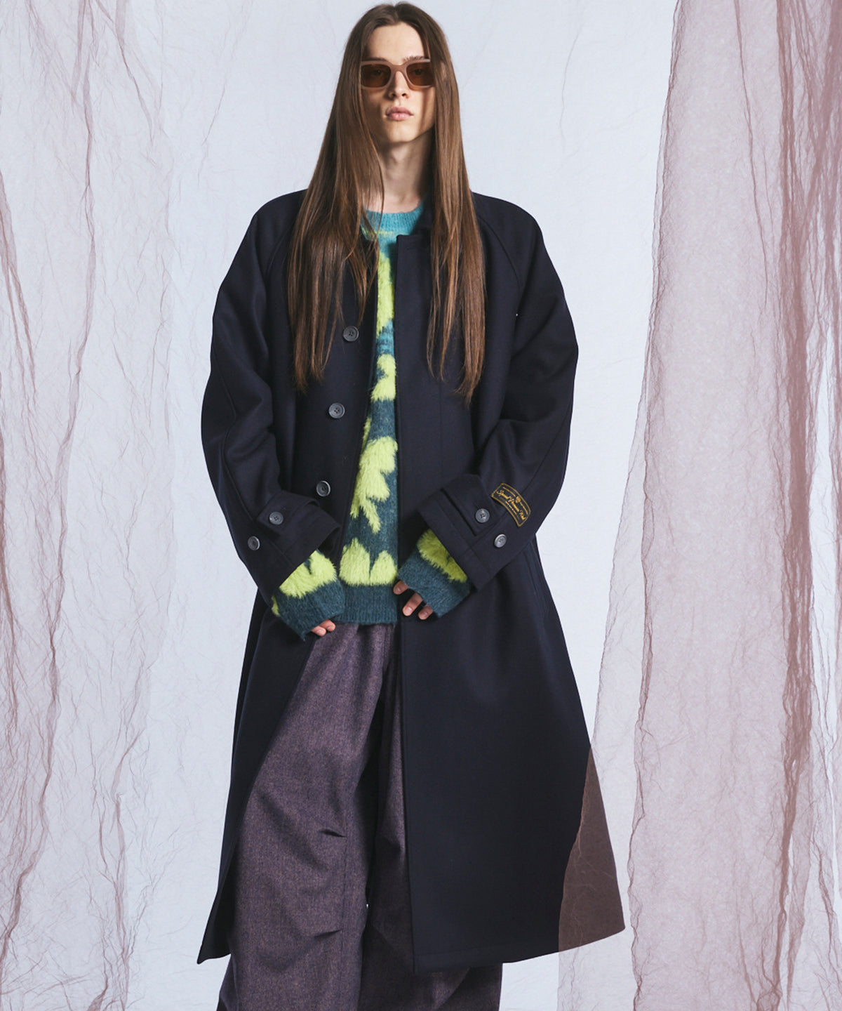 【26AW PRE-ORDER】Super170'sプライムオーバーメルトンバルマカンコート