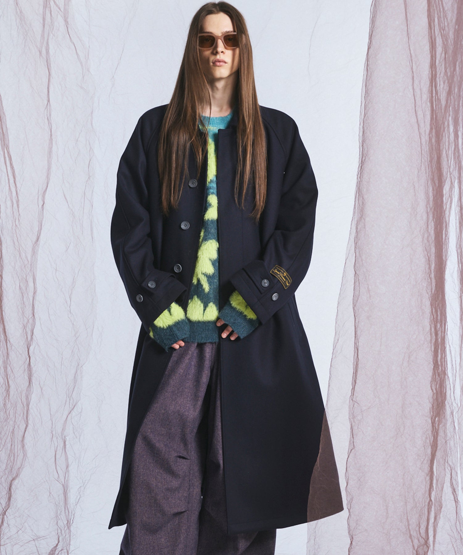 【26AW PRE-ORDER】Super170'sプライムオーバーメルトンバルマカンコート