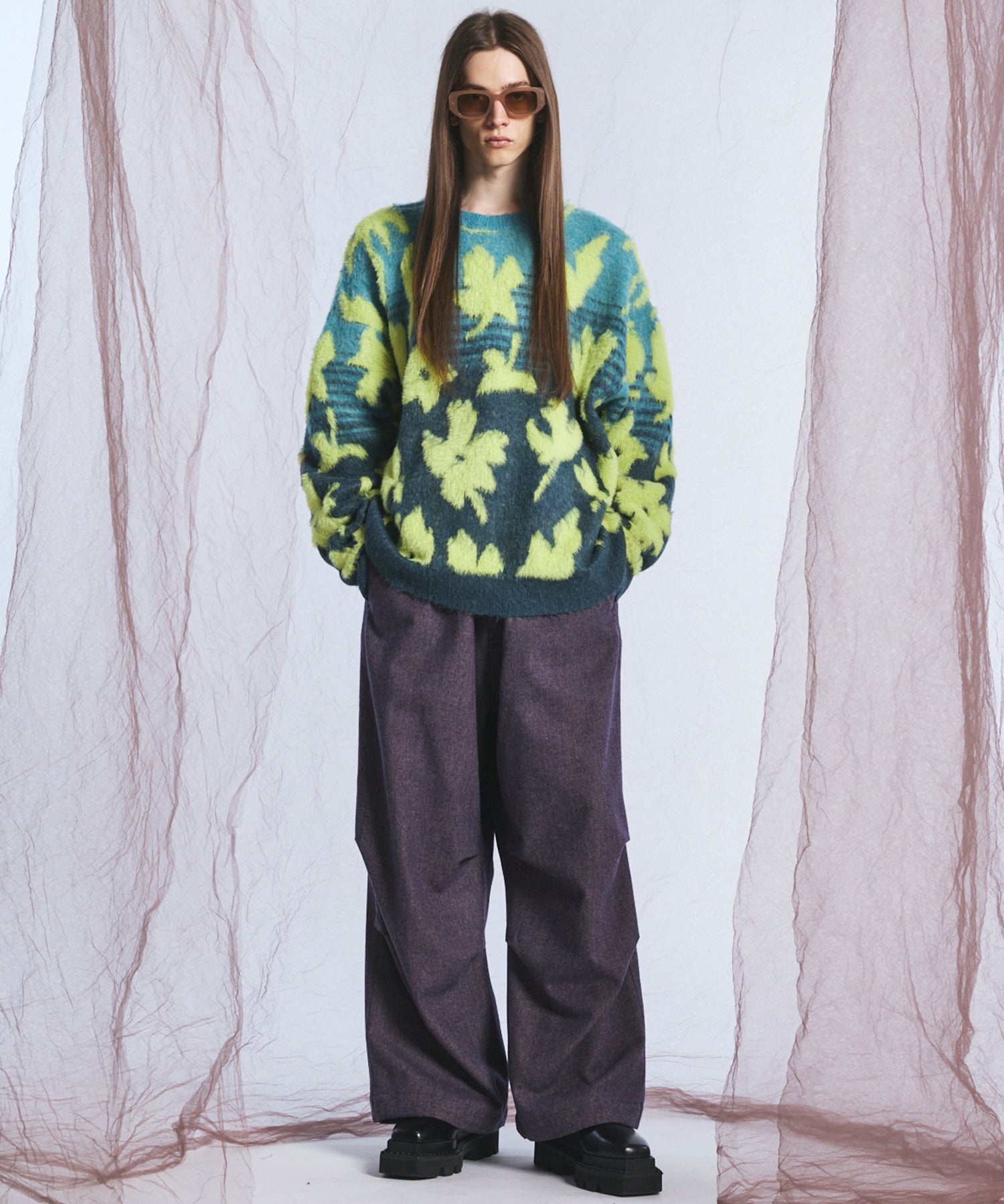 【26AW PRE-ORDER】【Italian Dead Stock Fabric】プライムワイドリラックススノーパンツ