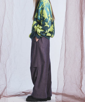 【26AW PRE-ORDER】【Italian Dead Stock Fabric】プライムワイドリラックススノーパンツ