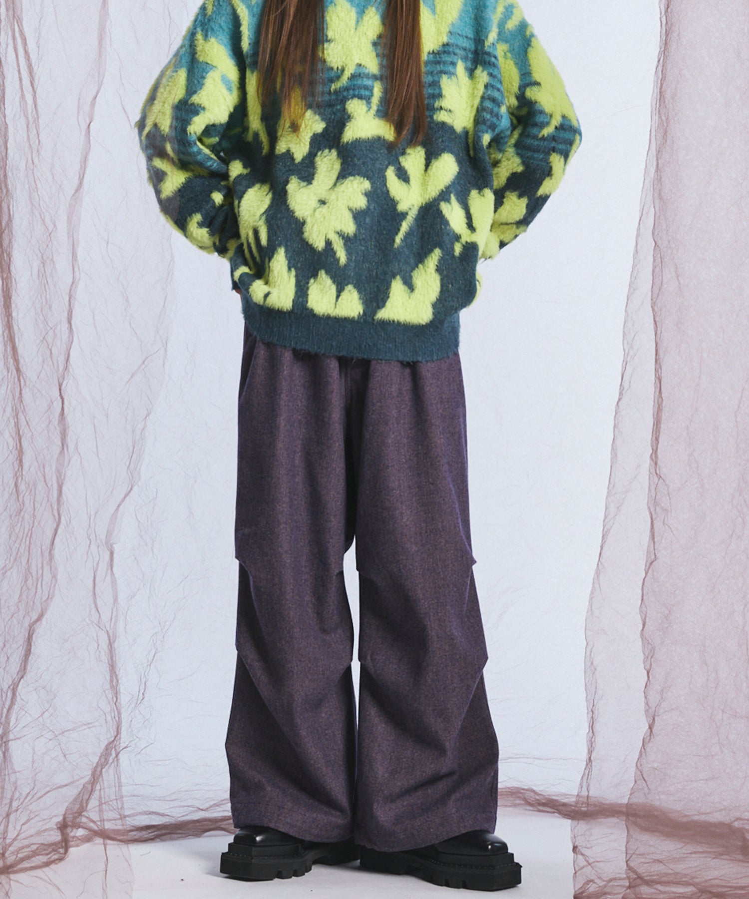 【26AW PRE-ORDER】【Italian Dead Stock Fabric】プライムワイドリラックススノーパンツ