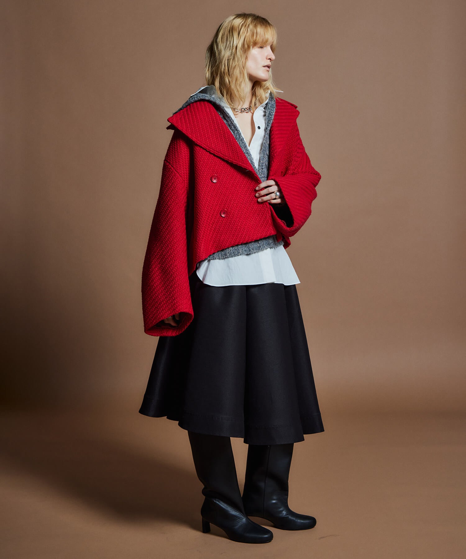 【26WINTER COLLECTION】Short Pea Coat