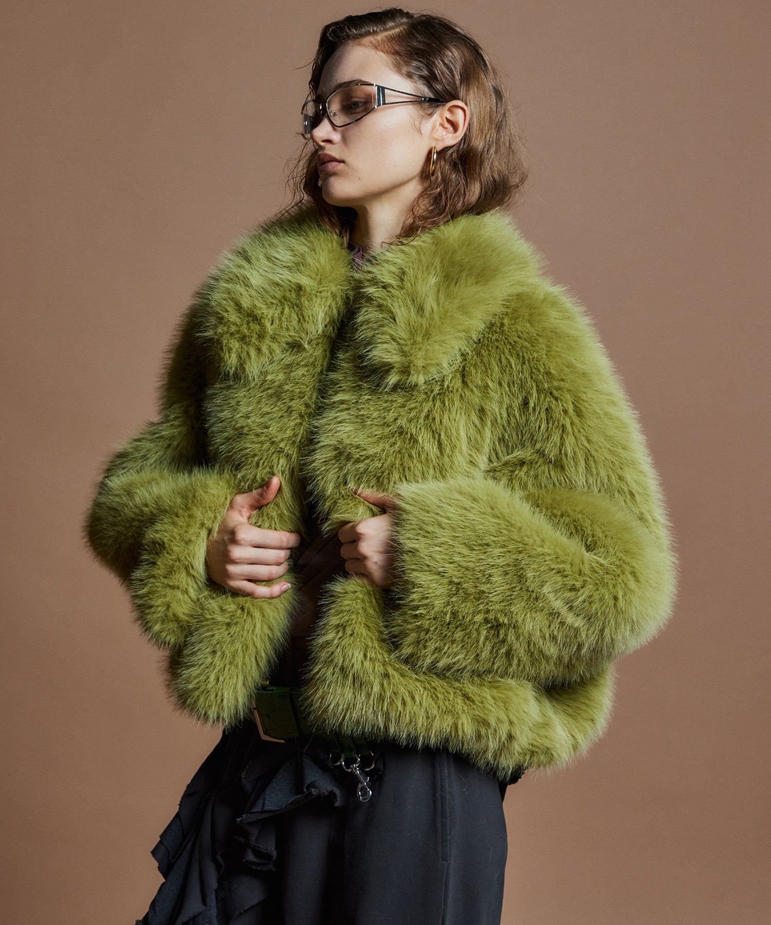 【26WINTER COLLECTION】Volume Collar Fur Coat